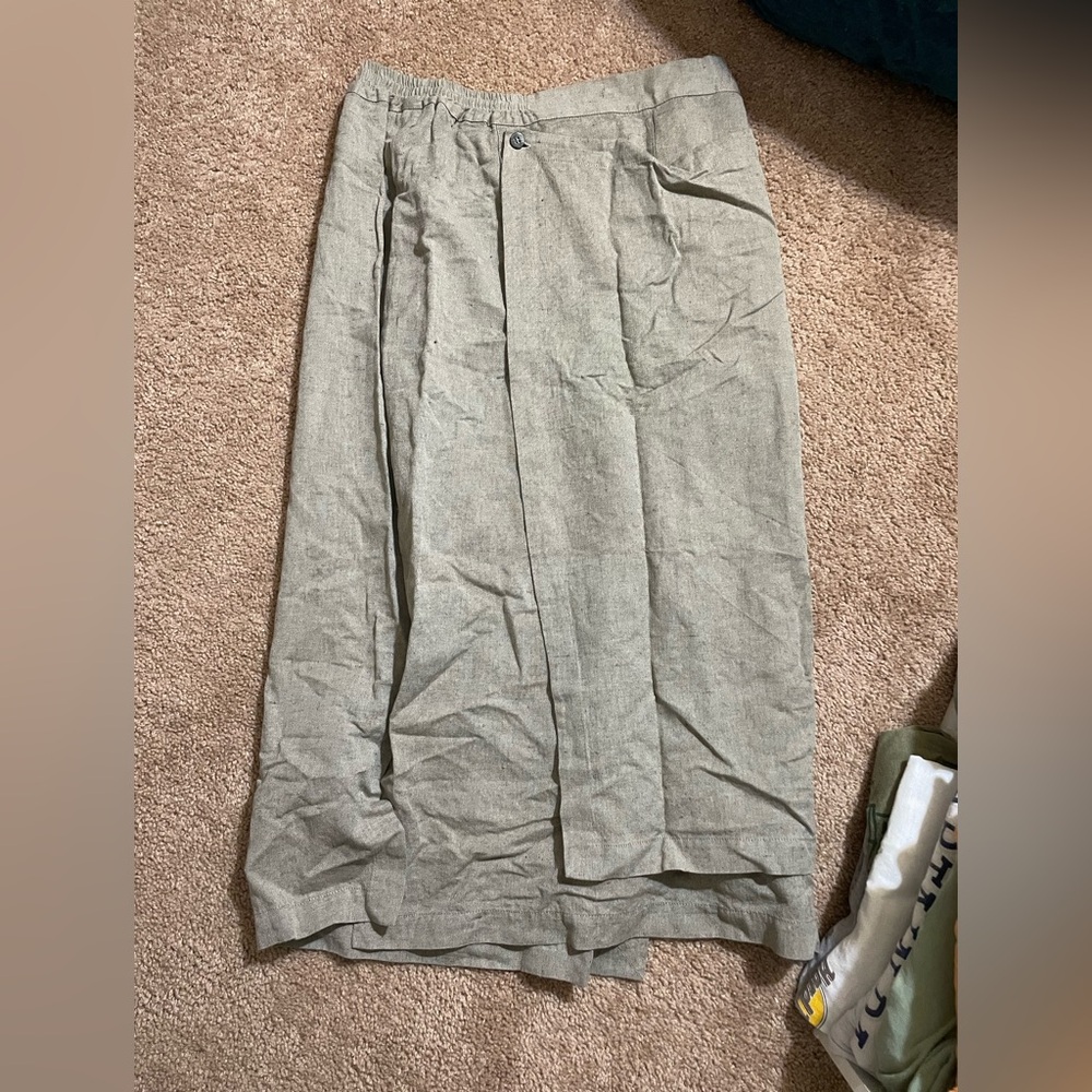 Eskandar skirt with front panel NWT